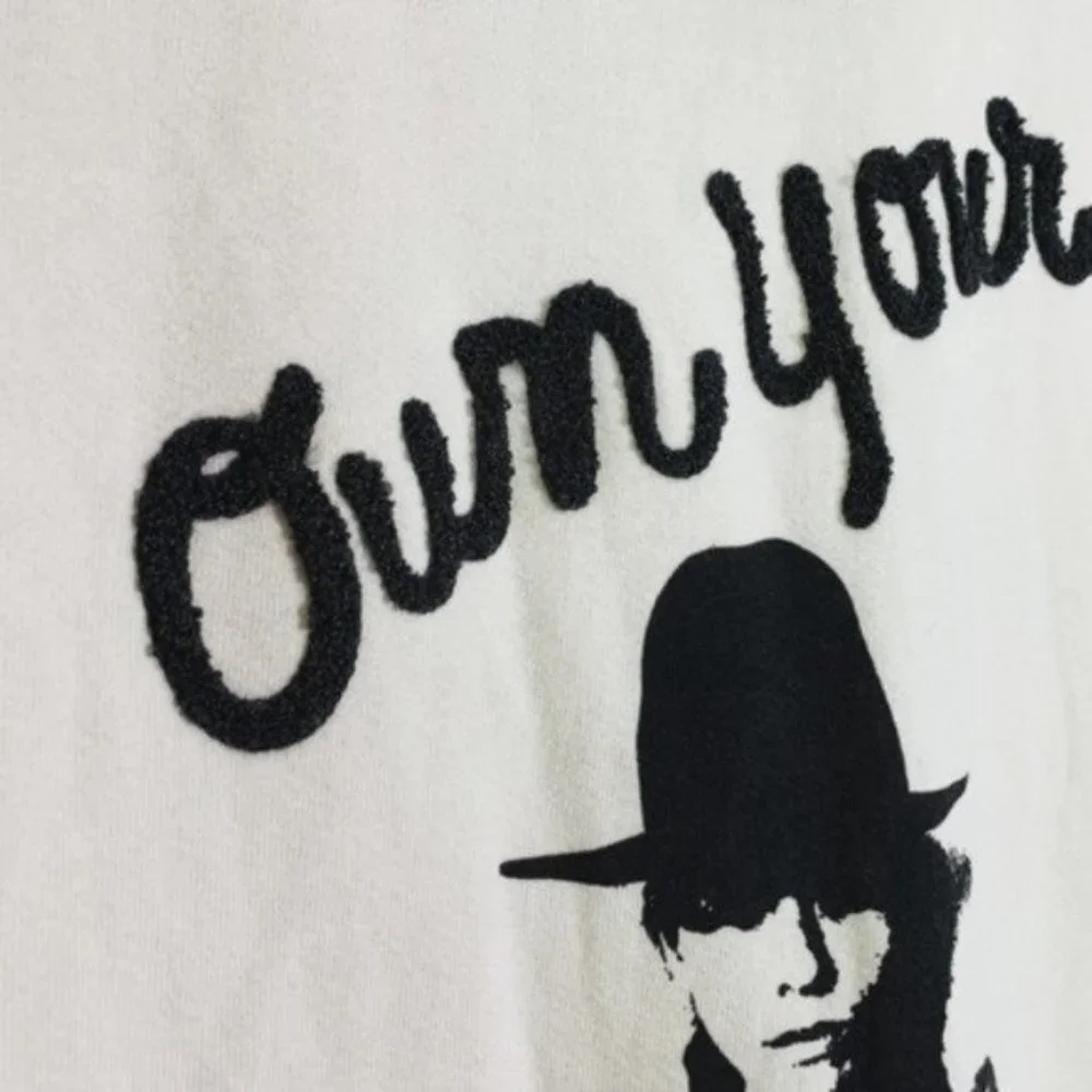 NWT Sandrine Rose Own Your World Oversized Zip Up Top - Picture 4 of 8